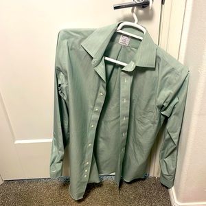 Brooks Brothers Green Dress shirt.